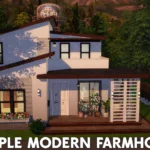 Simple modern farmhouse