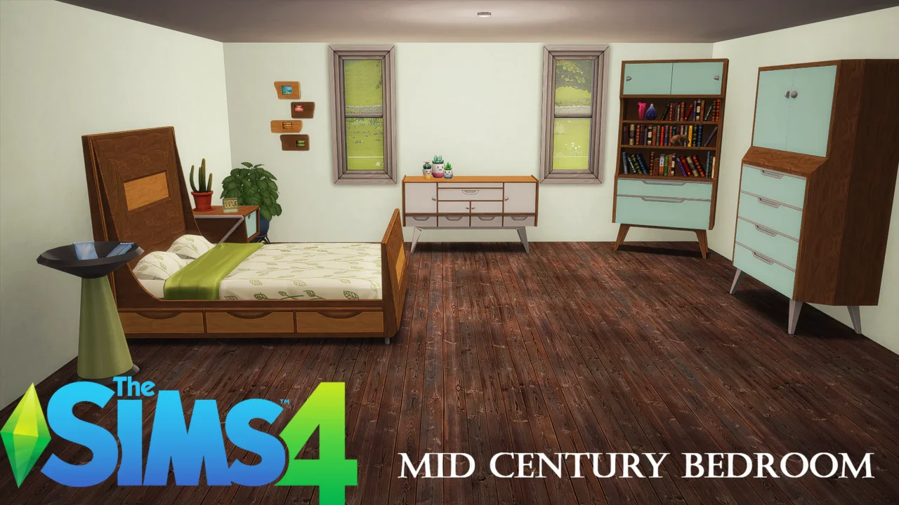 Mid Century Bedroom