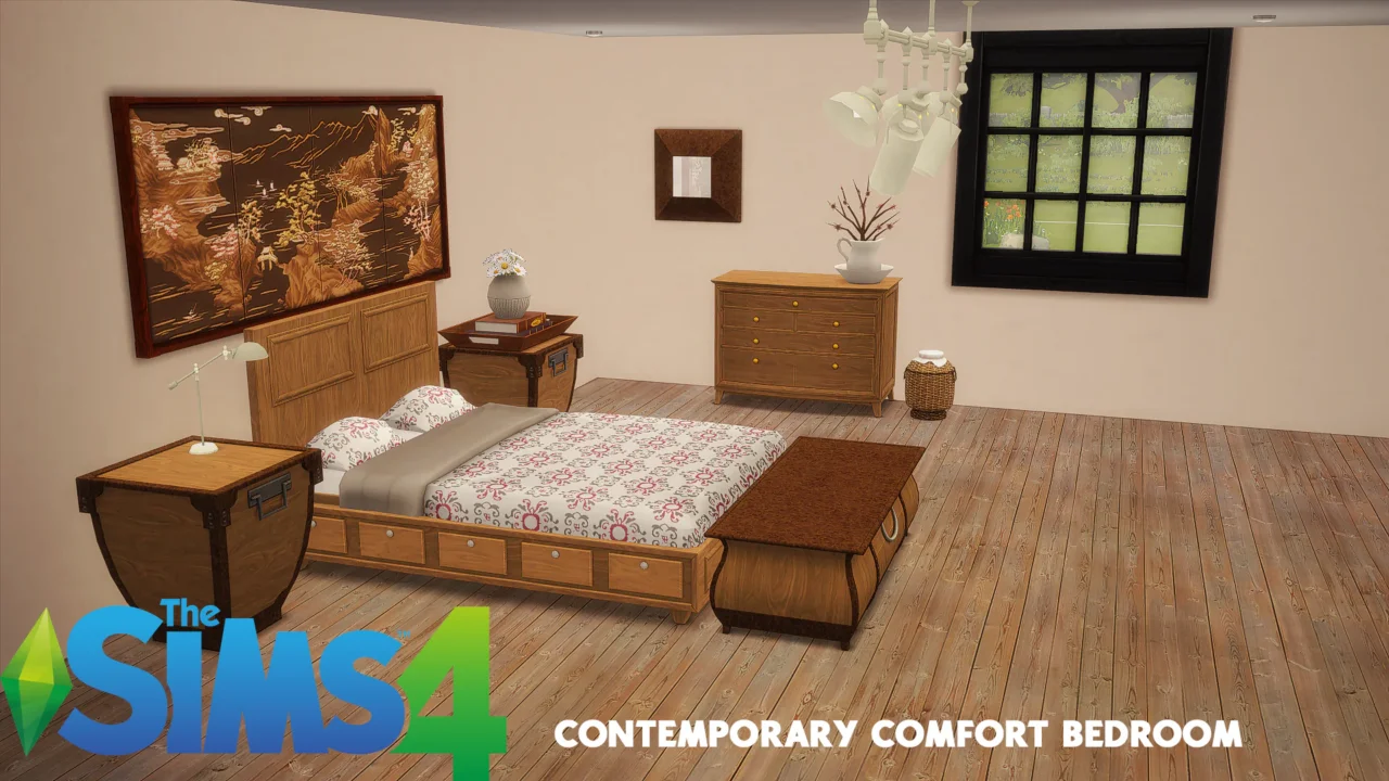 Contemporary Comfort Bedroom