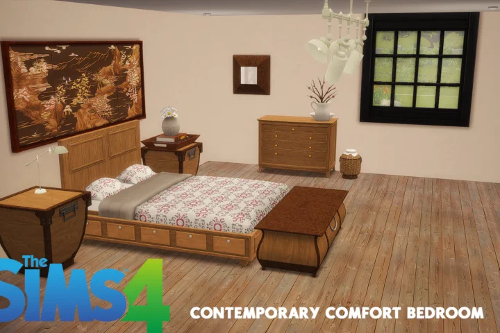 Contemporary Comfort Bedroom