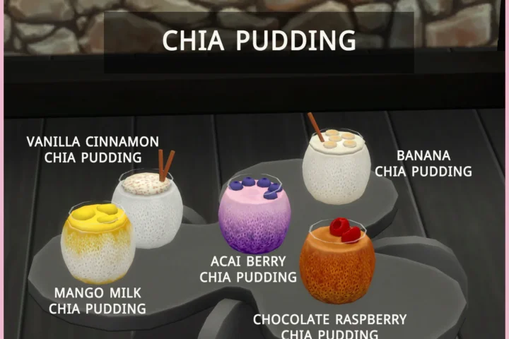 Chia Pudding Set
