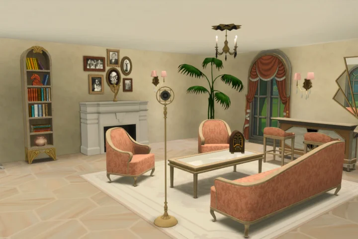 Jazz Age Living Room
