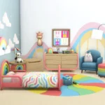 Over the Rainbow - A Child and Toddler Bedroom