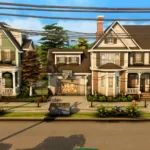 Suburban Double Houses