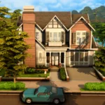Small Suburban Family House