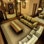 Small Suburban Family House