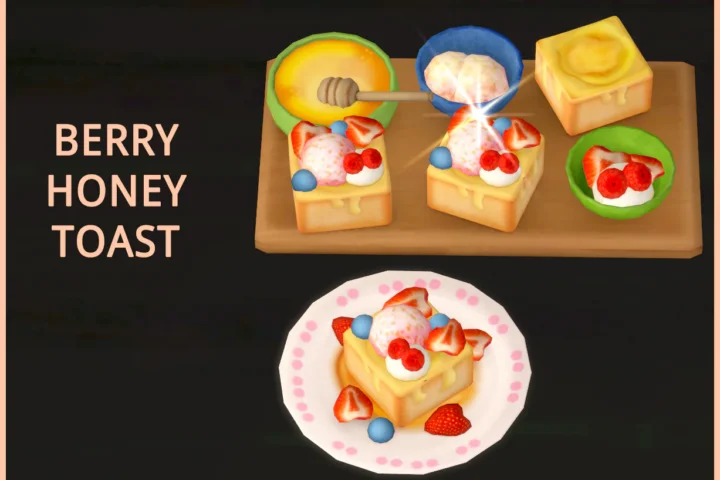 Berry Honey Toast