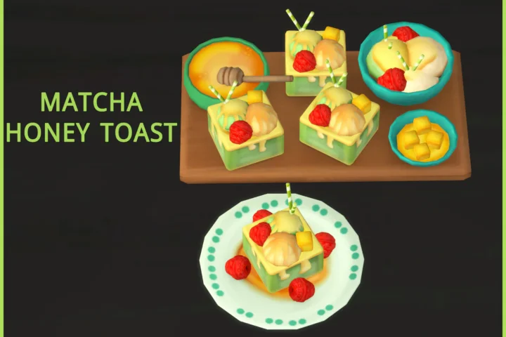 Matcha Honey Toast