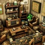 Messy Family Apartment