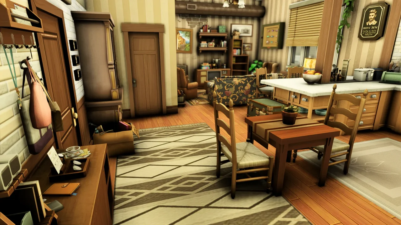 Messy Family Apartment