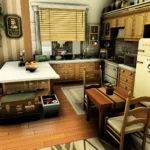 Messy Family Apartment