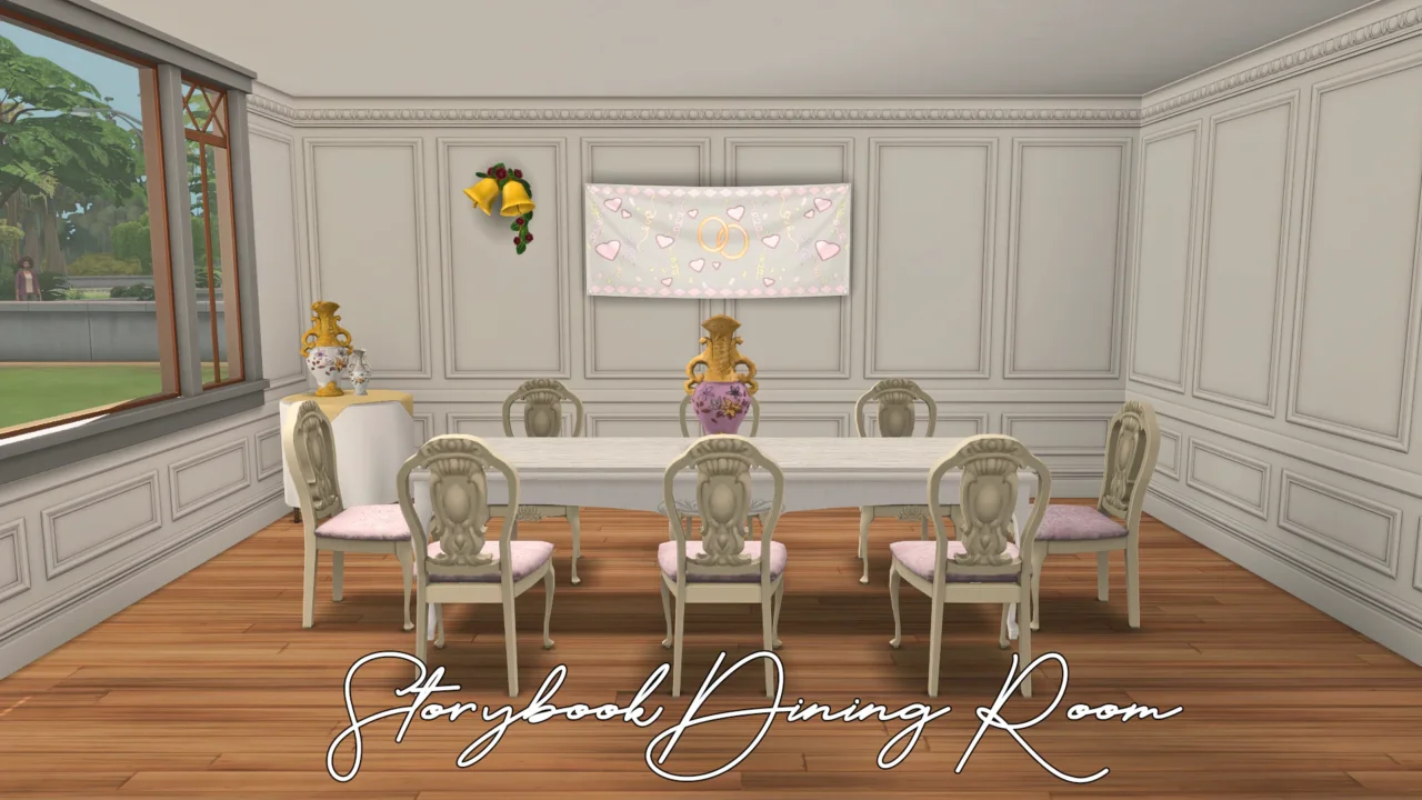 Storybook dining room