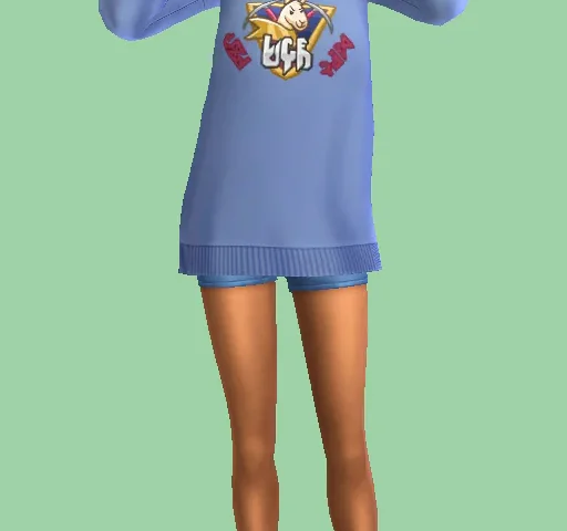 Custom Basegame Styled Look - A Casual Day In