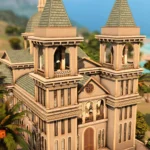 Wedding Cathedral with Cemetery