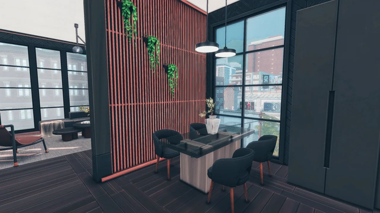 Dark Modern Apartment