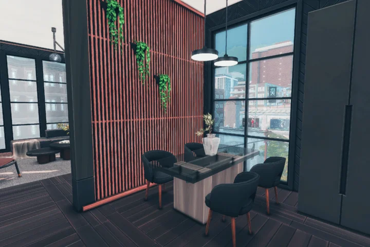 Dark Modern Apartment