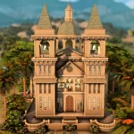 Wedding Cathedral with Cemetery