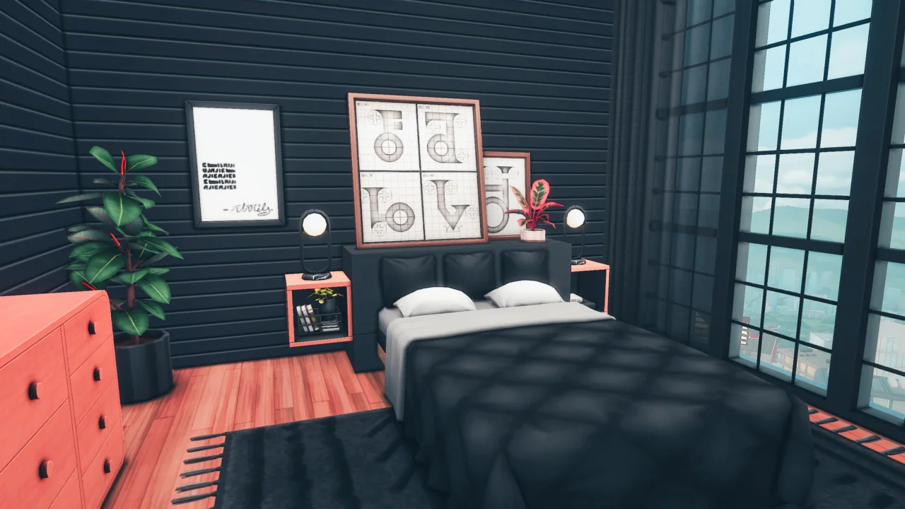 Bedroom with ensuite