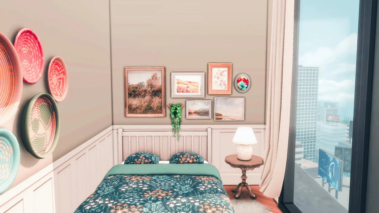 Bedroom with a view