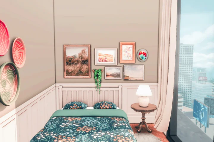 Bedroom with a view