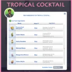 Tropical Drink Dispenser