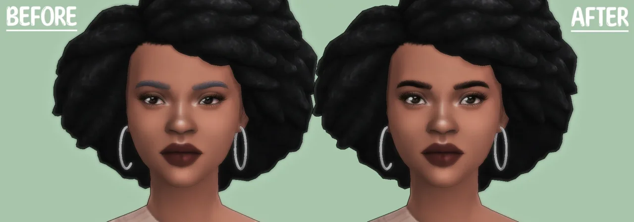 Base Game Eyebrow Override (Horse Ranch Patch)
