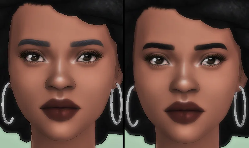 Base Game Eyebrow Override III (Horse Ranch Patch)