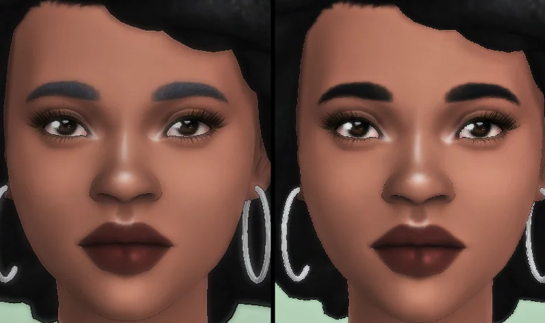 Base Game Eyebrow Override IV (Horse Ranch Patch)