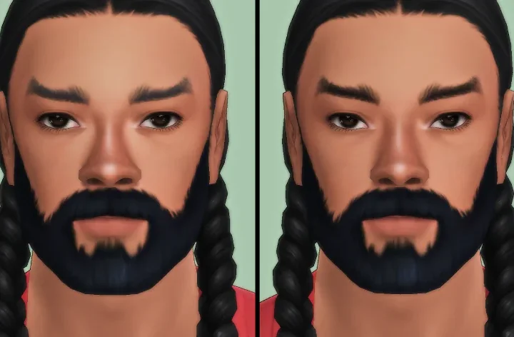 Base Game Eyebrow Override VIII (Horse Ranch Patch)