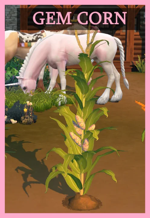Harvestable Gem Corn