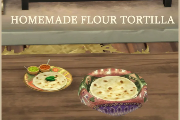 Homemade Flour Tortilla