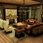 Family House with Barn