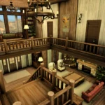 Family House with Barn
