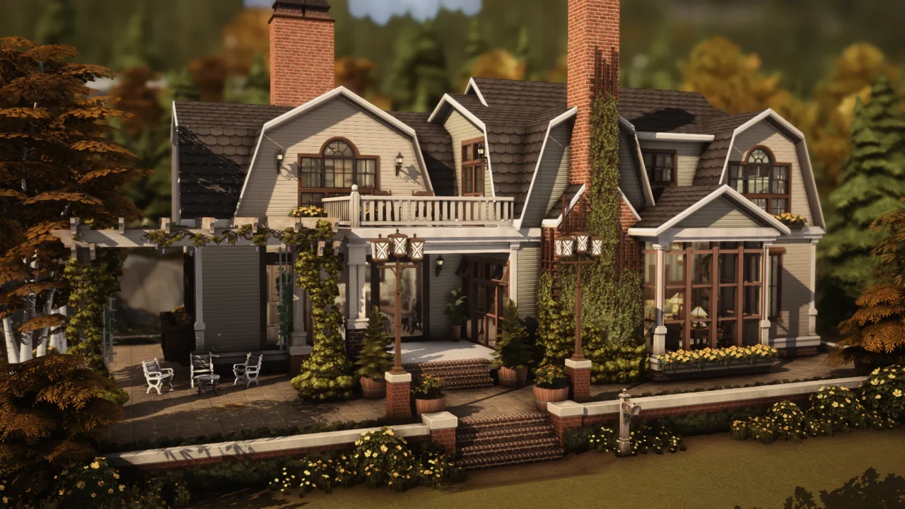 Autumnal Family House