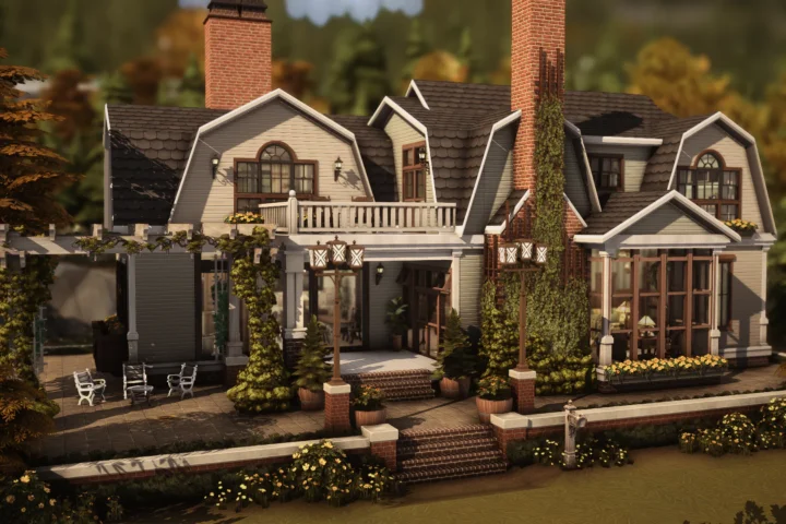 Autumnal Family House