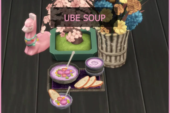 Ube Soup