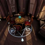 Haunted Mansion with Cemetery and Swamp
