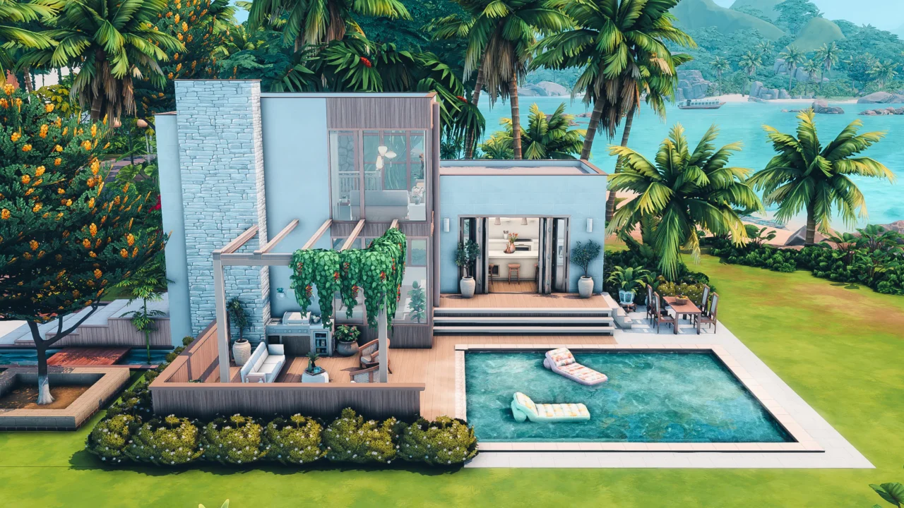 Modern Beach Villa NO CC