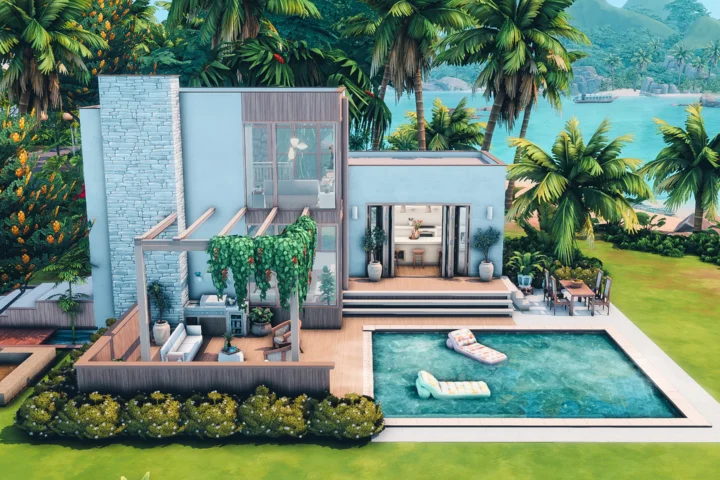 Modern Beach Villa NO CC