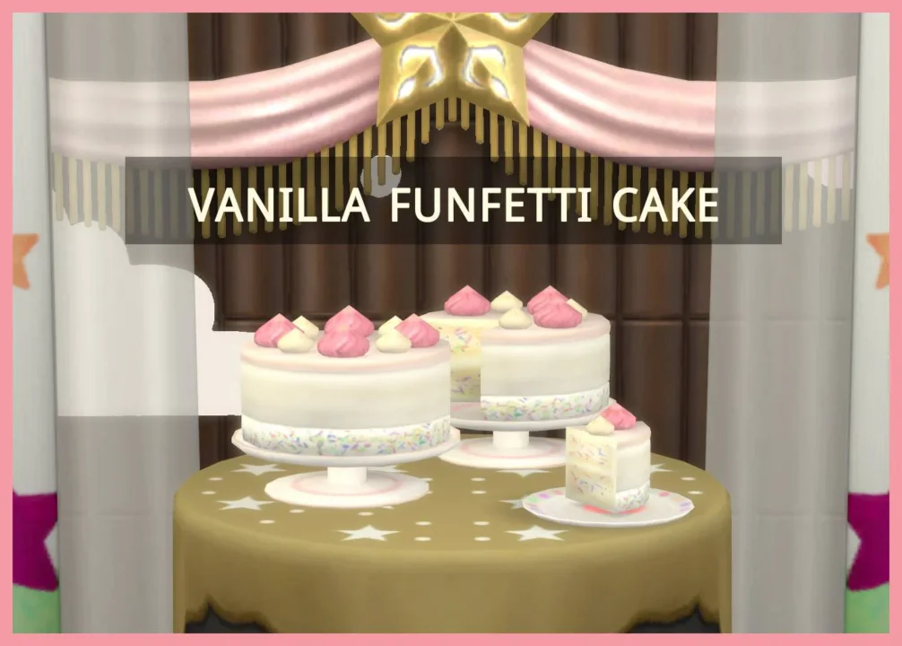 Vanilla Funfetti Birthday Cake