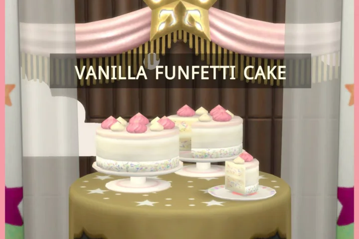 Vanilla Funfetti Birthday Cake