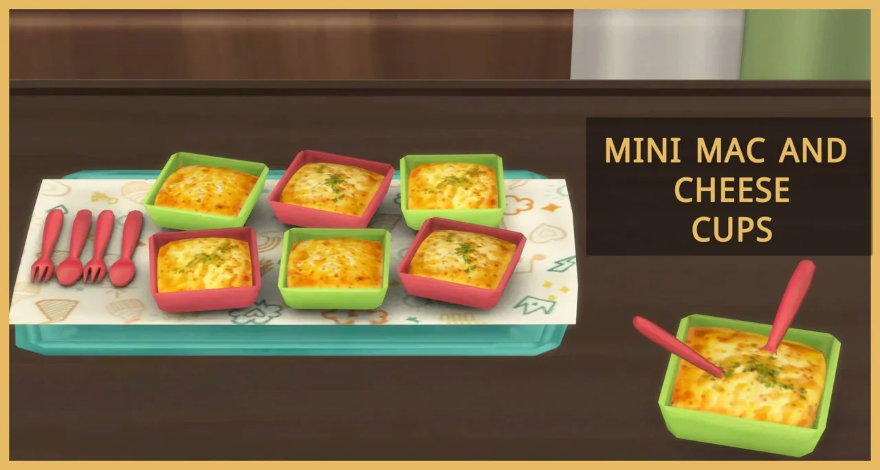 Mini Mac And Cheese Cups