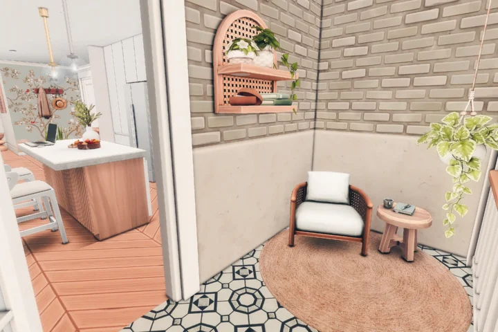 Apartment with a balcony