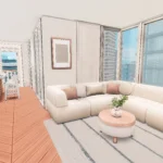Apartment with a balcony