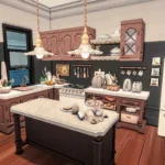 Cozy cluttered apartment