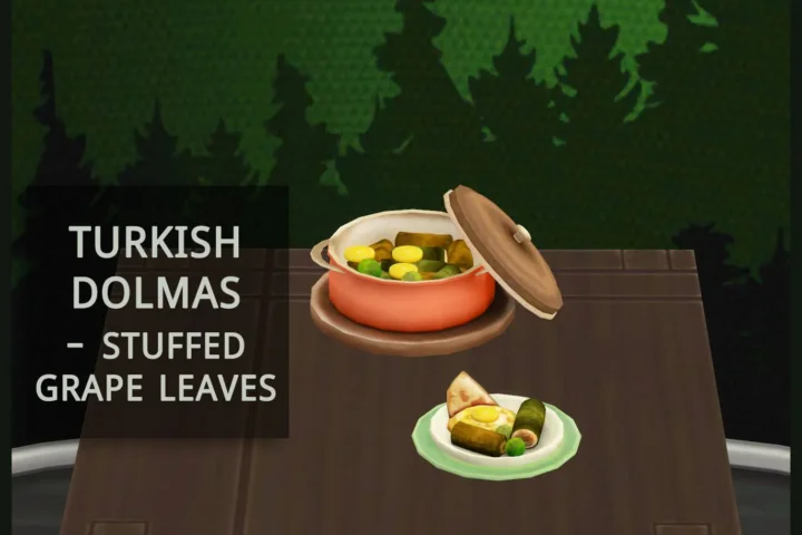 Turkish Dolmas - Stuffed Grape Leaves