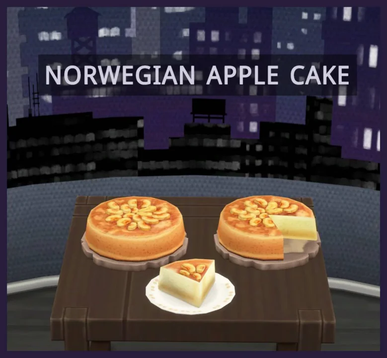 Norwegian Apple Cake