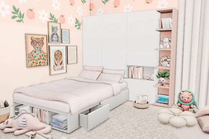 Pink Gamer Girl Bedroom
