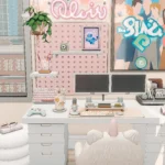 Pink Gamer Girl Bedroom