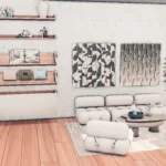 Modern Scandi for an artist